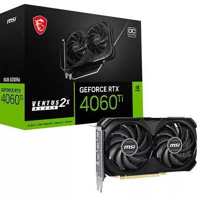 MSI GeForce RTX 4060 Ti VENTUS 2X BLACK OC