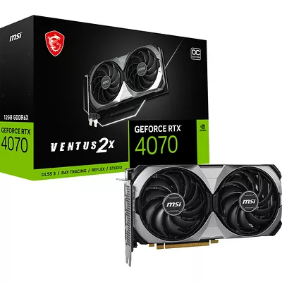 MSI GeForce RTX 4070 VENTUS 2X E OC