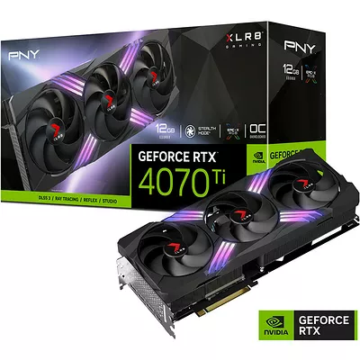 PNY GeForce RTX 4070 Ti XLR8 Gaming VERTO OC