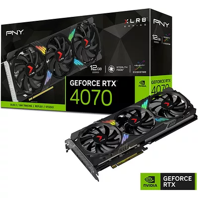 PNY GeForce RTX 4070 XLR8 Gaming VERTO EPIC-X RGB